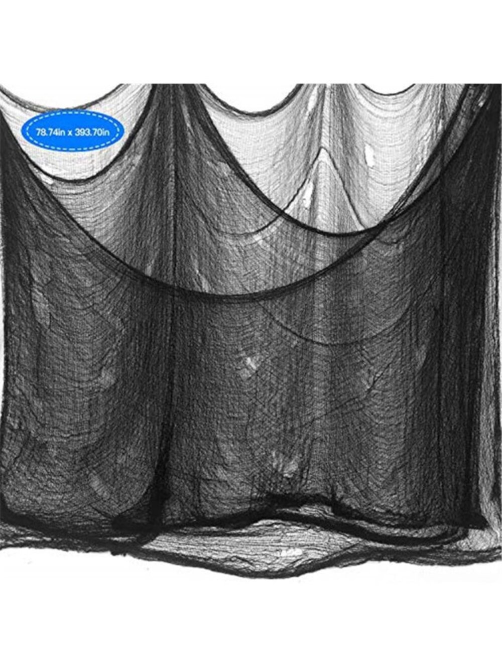 Halloween Creepy Cloth Giant (80 x 400 in.) Scary Gauze Cloth Spooky Halloween